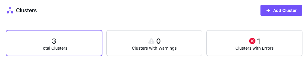 Add Cluster