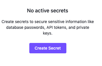 Create Secret