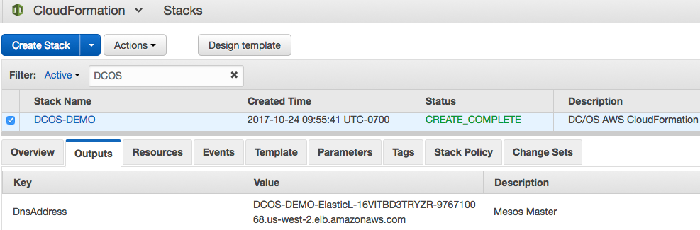 Monitor stack creation