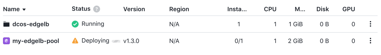 Configuring Edge-LB API settings