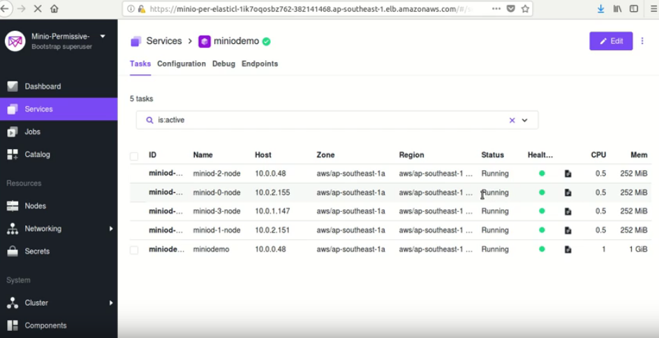 TLS Running Stage